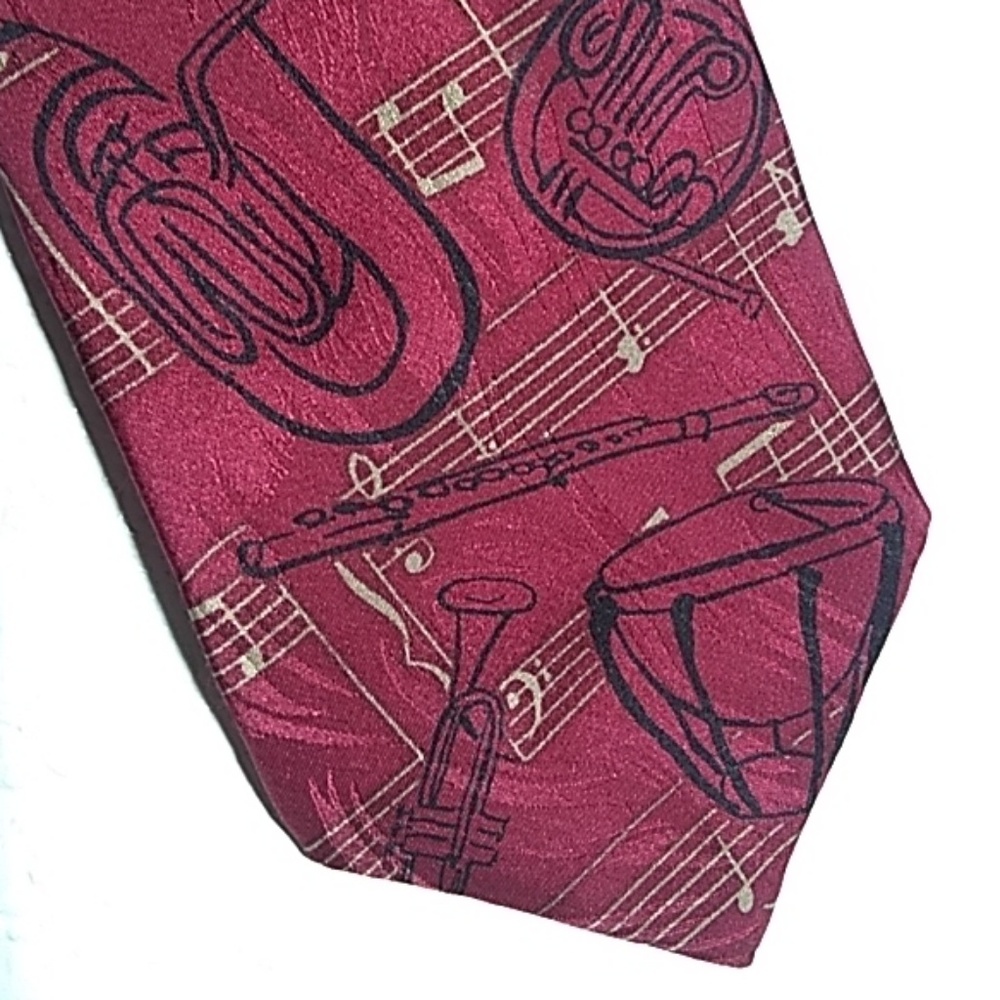 FINAL MARKDOWN Men's RM Style 100% Silk Necktie